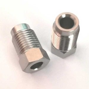 Titanium Brake Line Nut M10x1 for Inverted Flare Male Fitting Double Flare for Bundy Hydraulic Brake Pipe SAE No. 040110